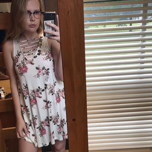 Rue 21 floral tank top dress